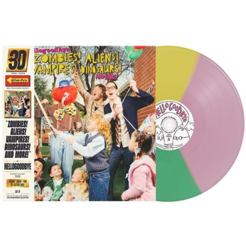 HELLOGOODBYE ZOMBIES ALIEN (B-SIDES)(COLORED VINYL) LP – Lunchbox