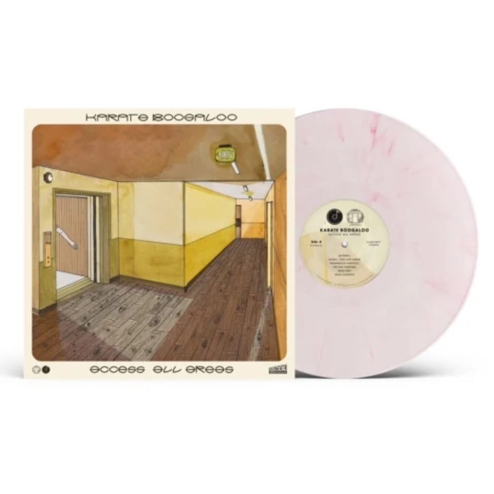 KARATE BOOGALOO ACCESS ALL AREAS (PASTEL PINK) LP – Lunchbox Records