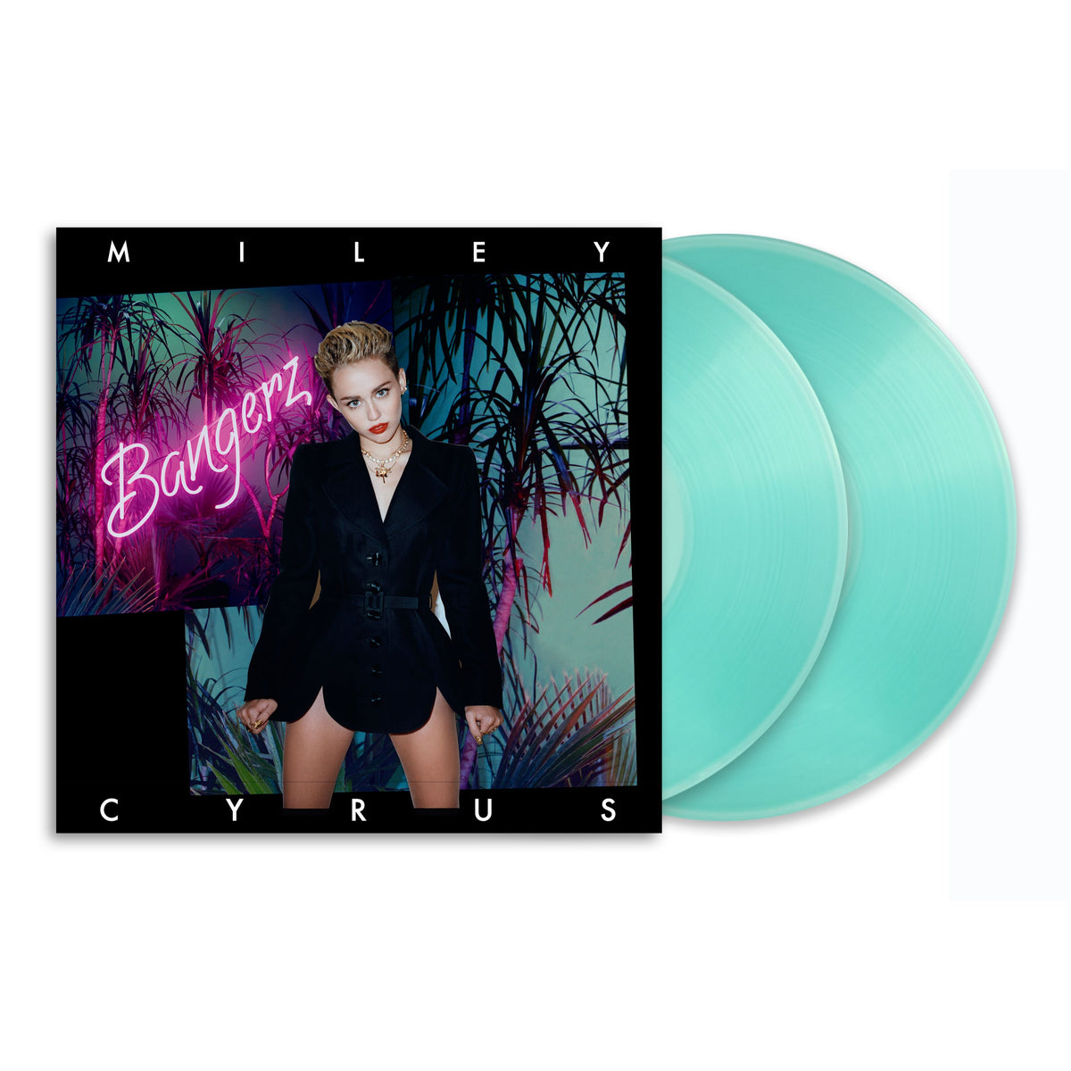 CYRUS,MILEY BANGERZ (10TH ANNIV SEA GLASS) LP – Lunchbox Records