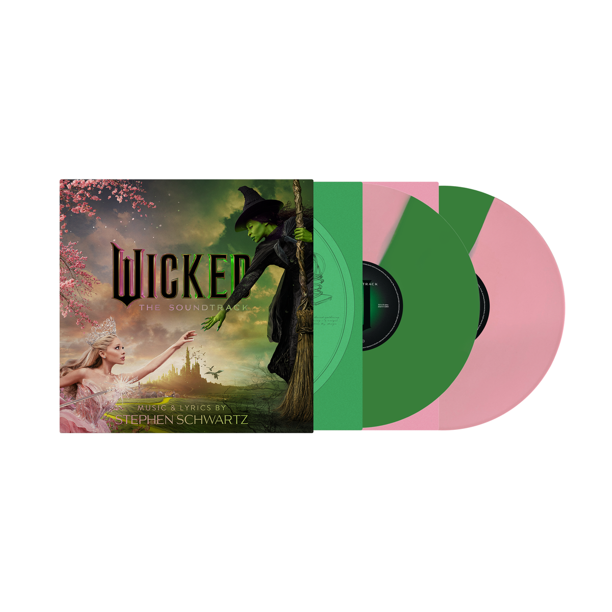 WICKED: THE SOUNDTRACK O.S.T. (PINK / GREEN SPLIT) LP – Lunchbox WICKED: THE SOUNDTRACK O.S.T. (PINK / GREEN SPLIT) LP – Lunchbox