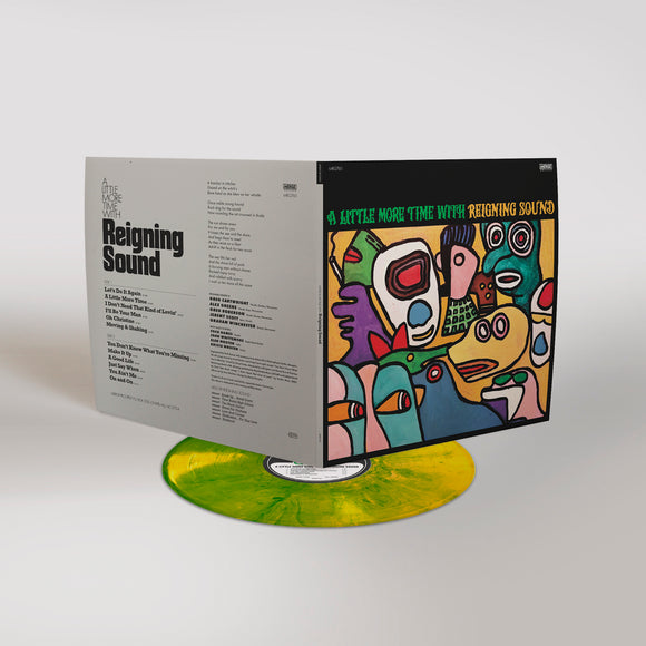 REIGNING SOUND – A LITTLE MORE TIME WITH REIGNING SOUND (PEAK VINYL)(YELLOW/GREEN) - LP •