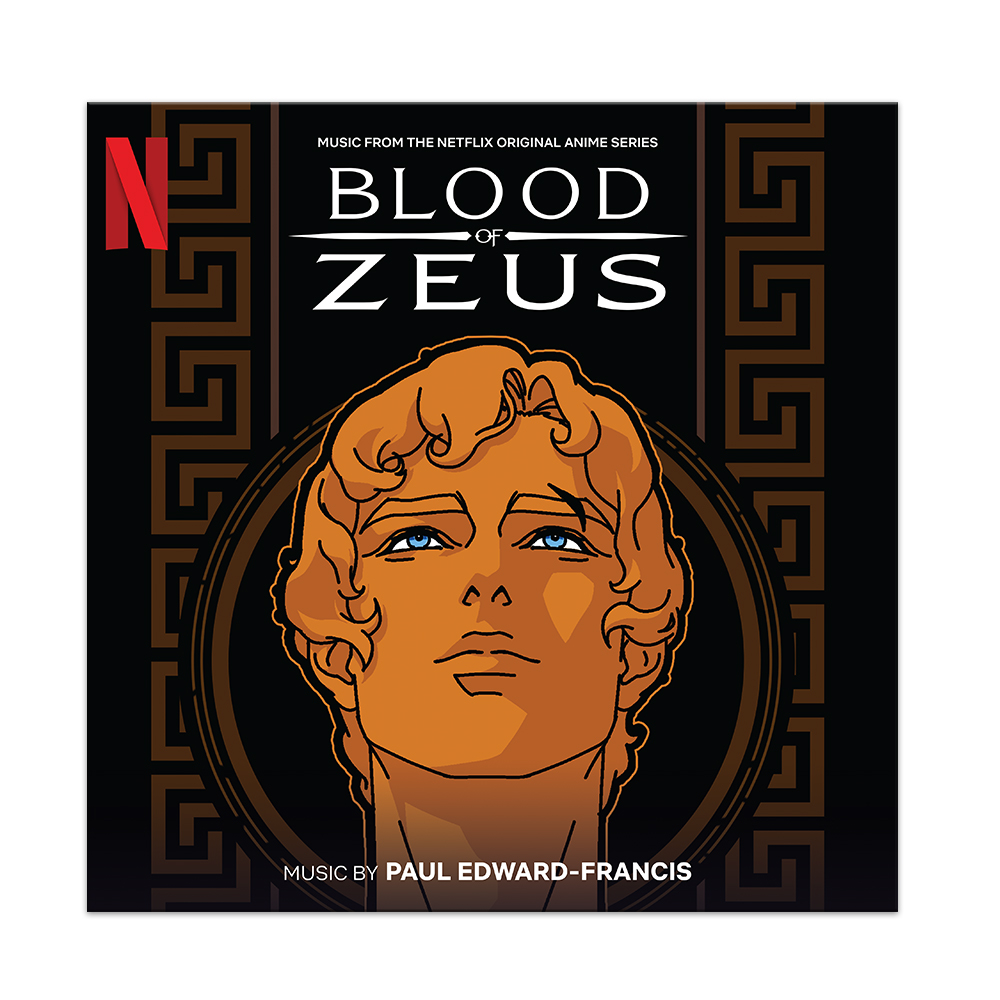 EDWARD-FRANCIS,PAUL – BLOOD OF ZEUS OST (Music From the Netflix Original  Anime Series)(RED/BLACK SPLATTER) (RSD21) - LP •