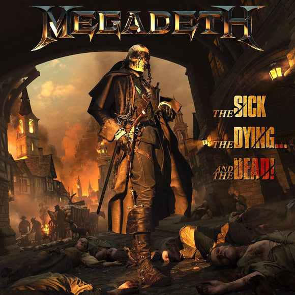 MEGADETH – SICK THE DYING & THE DEAD (INDIE EXCLUSIVE LIMITED EDITION CD W/ STICKER SET) - CD •