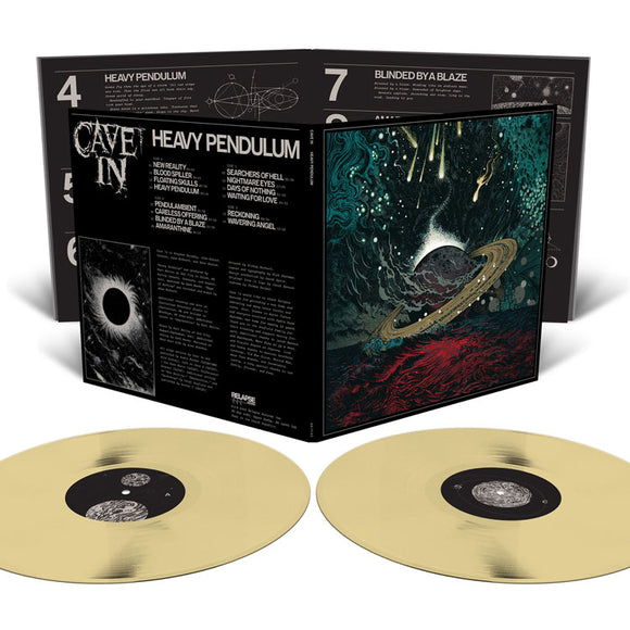 CAVE IN – HEAVY PENDULUM [INDIE EXCLUSIVE LIMITED EDITION TRANSLUCENT GOLD LP] - LP •