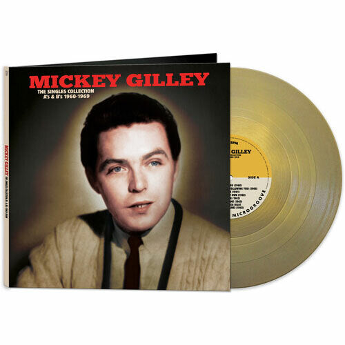 GILLEY,MICKEY – SINGLES COLLECTION A'S & B'S 1 (GOLD VINYL) - LP •
