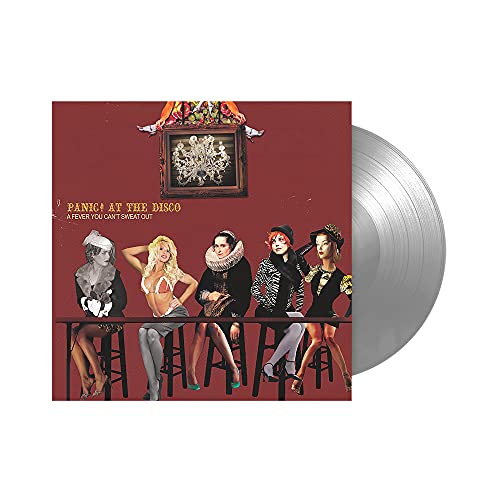PANIC AT THE DISCO – FEVER THAT YOU CAN'T SWEAT OUT (SILVER VINYL) (FBR 25TH ANNIVERSARY) - LP •