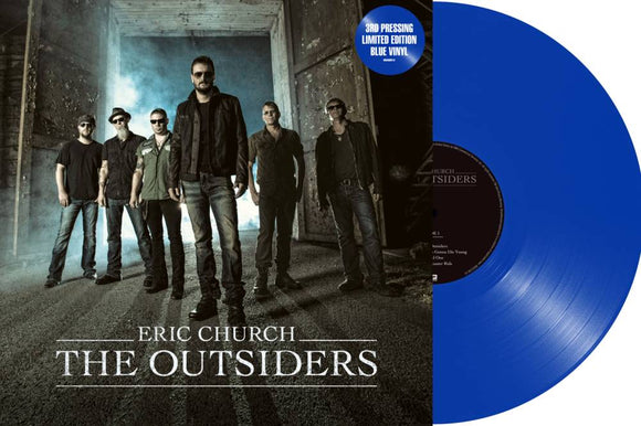 CHURCH,ERIC – OUTSIDERS (BLUE VINYL) - LP •