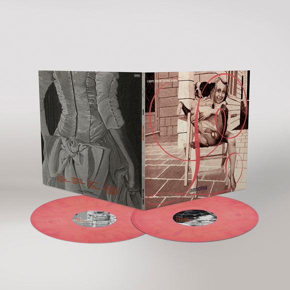 LAMBCHOP – I HOPE YOU'RE SITTING DOWN / JACK'S TULIPS  [Indie Exclusive Limited Edition Opaque Red & Pink Peak Vinyl 2LP] - LP •