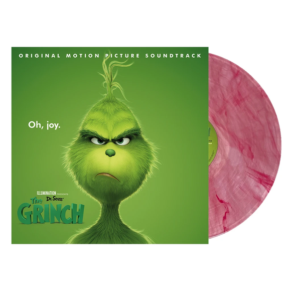 DR SEUSS THE GRINCH – O.S.T. (CLEAR WITH RED & WHITE SWIRL) - LP •
