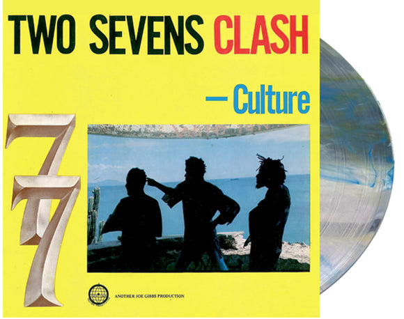 CULTURE – TWO SEVENS CLASH [RSD ESSENTIAL CLEAR W/ BLUE & YELLOW SMOKE LP] - LP •