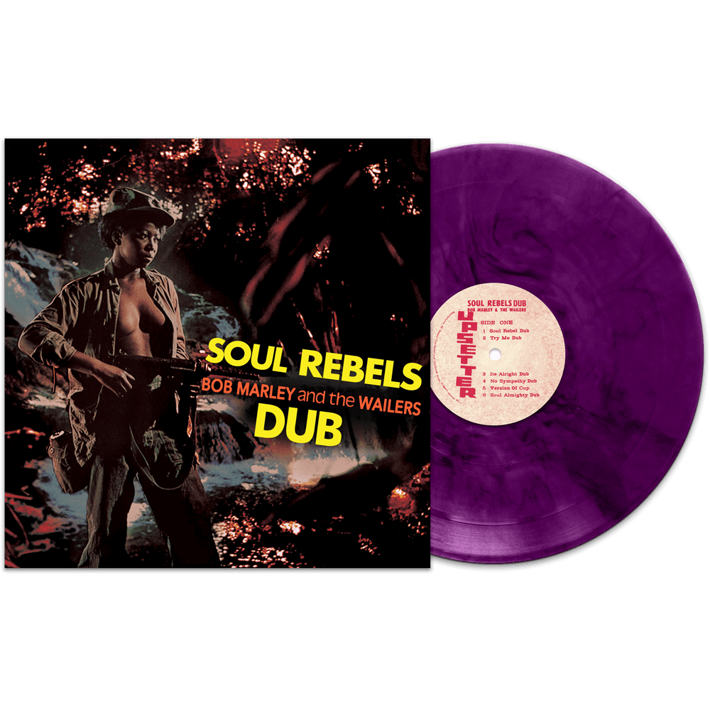 MARLEY,BOB & THE WAILERS SOUL REBELS DUB - PURPLE MARBL LP MARLEY,BOB & THE WAILERS SOUL REBELS DUB - PURPLE MARBL LP