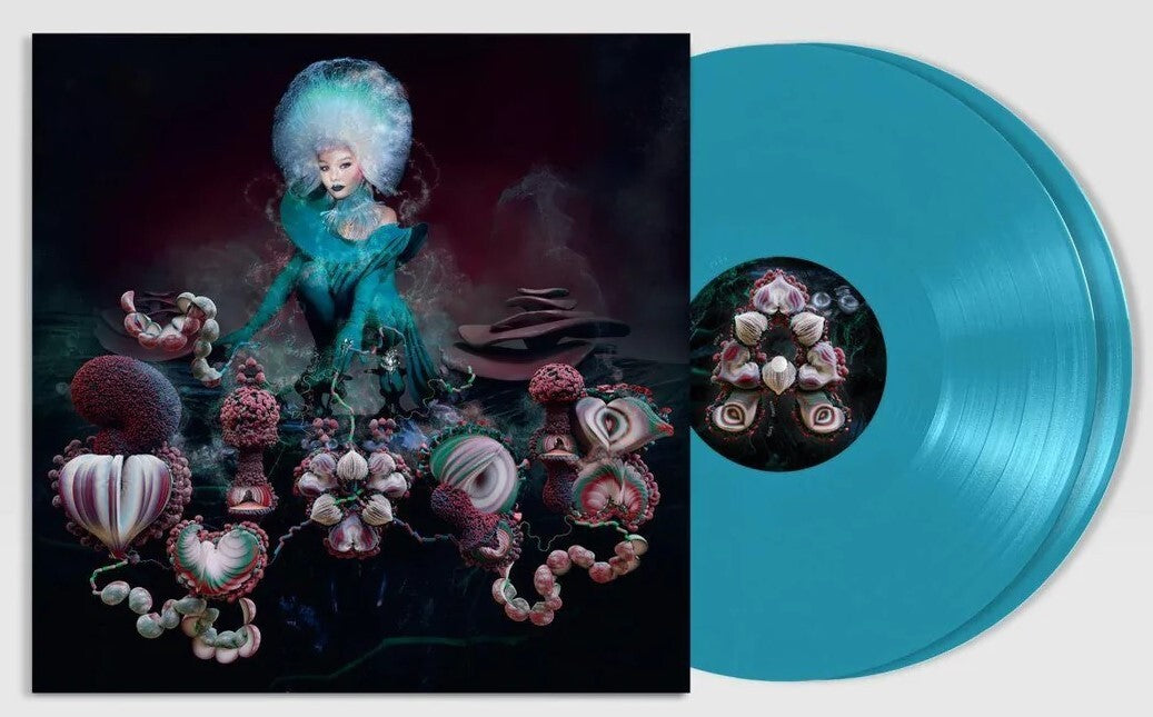 BJORK FOSSORA (TURQUOISE VINYL) LP – Lunchbox Records