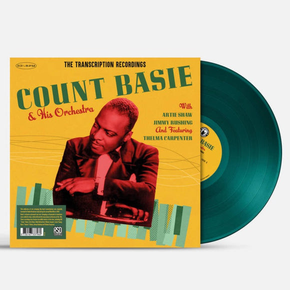 BASIE,COUNT & HIS ORCHESTRA – TRANSCRIPTION RECORDINGS (MINT GREEN - RSD ESSENTIAL) - LP •