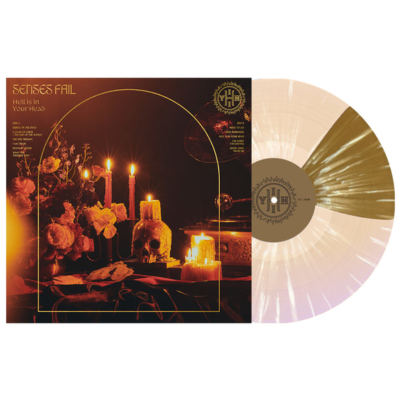SENSES FAIL – HELL IS IN YOUR HEAD [INDIE EXCLUSIVE LIMITED EDITION BEER & GOLD BUTTERFLY LP] - LP •