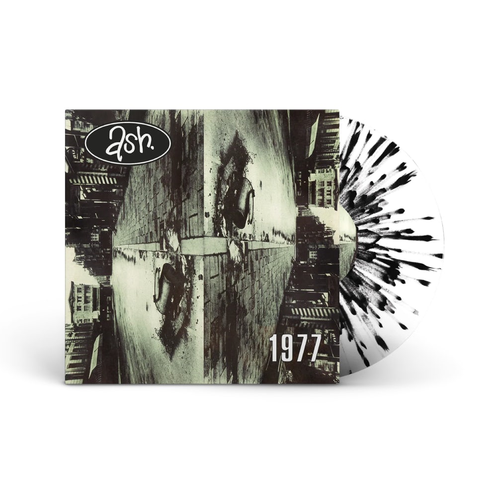 ASH – 1977 (BLACK/WHITE SPLATTER) - LP •