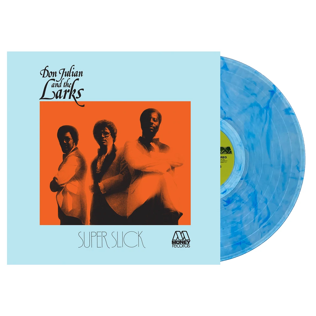 JULIAN,DON & THE LARKS SUPER SLICK (BLUE) (COLV) LP – Lunchbox Records