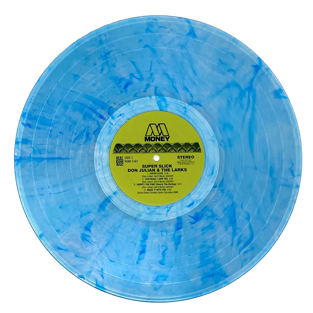 JULIAN,DON & THE LARKS SUPER SLICK (BLUE) (COLV) LP – Lunchbox Records