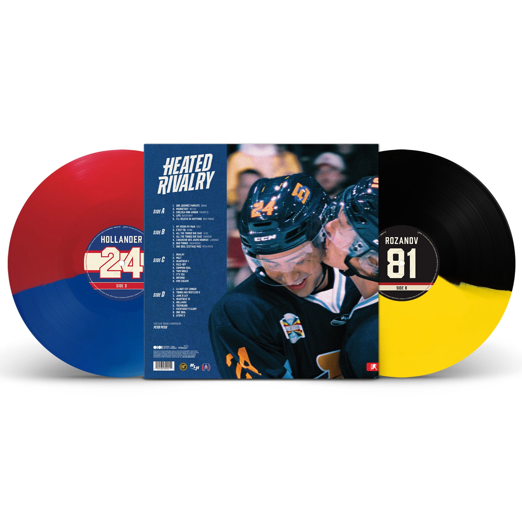 HEATED RIVALRY – ORIGINAL SERIES SOUNDTRACK (MONTREAL METROS BLUE/RED ...