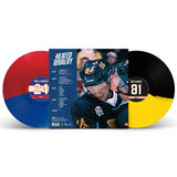 HEATED RIVALRY – ORIGINAL SERIES SOUNDTRACK (MONTREAL METROS BLUE/RED AND BOSTON RAIDERS BLACK/YELLOW VINYL) LP <br>PREORDER out 7/10/2026 •