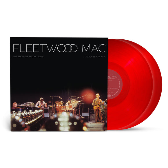 FLEETWOOD MAC – LIVE AT THE RECORD PLANT 12/15/1974 (RED VINYL SYEOR 25) - LP •