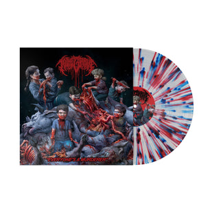 TO THE GRAVE – EVERYONE'S A MURDERER (BLOOD/WHITE/BLUE SPLATTER) - LP •