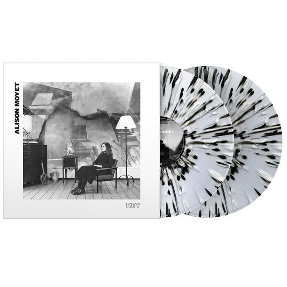 MOYET,ALISON – KEY (INDIE EXCLUSIVE BLACK & WHITE SPLATTER) - LP •