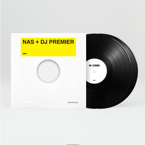 NAS + DJ PREMIER LIGHT-YEARS (INDIE EXCLUSIVE WHITE LABEL) LP