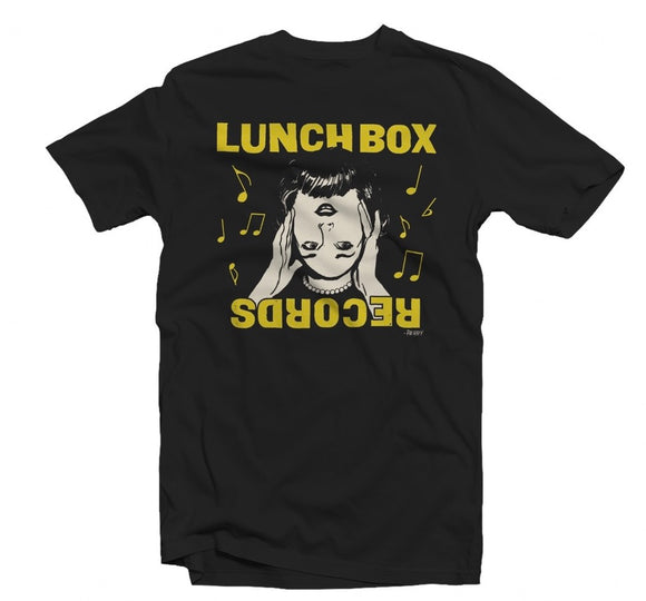 LBX Logo Orange Tie Dye Shirt – Lunchbox Records
