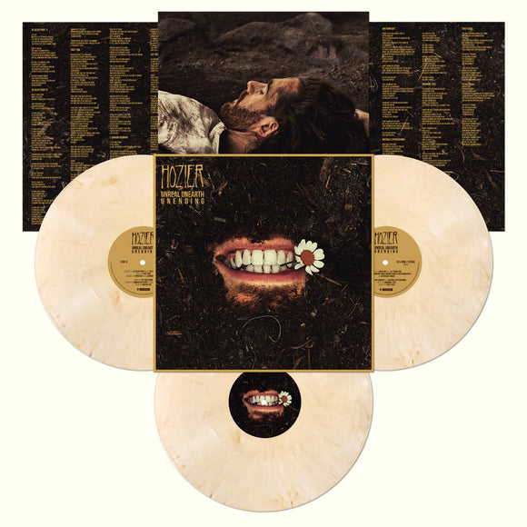 HOZIER – UNREAL UNEARTH UNEDING (TOOTH WHITE VINYL) 3XLP <br>PREORDER out 12/6/2024 •