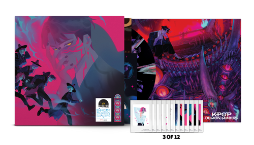 KPOP DEMON HUNTERS (SNTRK NETF SAJA BOYS EDITION (COLORED VINYL