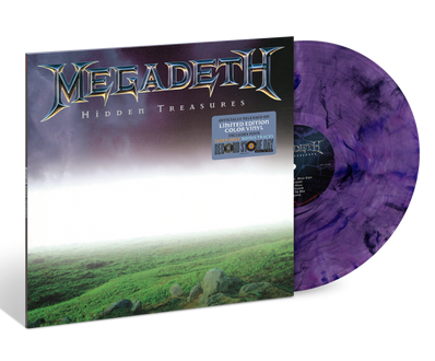 MEGADETH HIDDEN TREASURES (COLORED VINYL) LP – Lunchbox Records