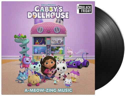 TEENSVILLE RECORDS,新品未開封,すてきなソングス,国内盤 GABBY'S DOLLHOUSE MEOW-ZING MUSIC (POP UP SLEEVE LP – Lunchbox Records