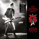 SCHENKER,MICHAEL GROUP – LIVE & READY: BEST OF MSG LIVE 1980-84 (BLUE & RED SPLATTER) (RSD26) - LP •