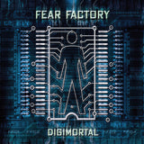 FEAR FACTORY – DIGIMORTAL (25TH ANNIVERSARY BLACK & BLUE SPLATTER) (RSD26) - LP •