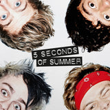 5 SECONDS OF SUMMER – 5 SECONDS OF SUMMER (10TH ANNIVERSARY CLEAR RED VINYL) - LP •