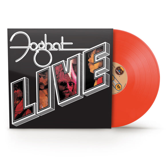 FOGHAT – FOGHAT LIVE (TRANSLUCENT ORANGE - ROCKTOBER 2024) - LP •