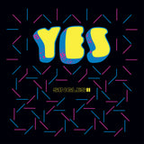 YES – YESSINGLES2 (BLUE & WHITE SPLATTER - ROCKTOBER 2024) - LP •