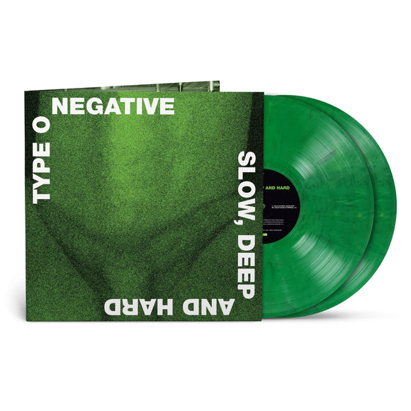 TYPE O NEGATIVE – SLOW DEEP & HARD (GREEN/BLACK MARBLE VINYL - ROCKTOBER 2024) - LP •