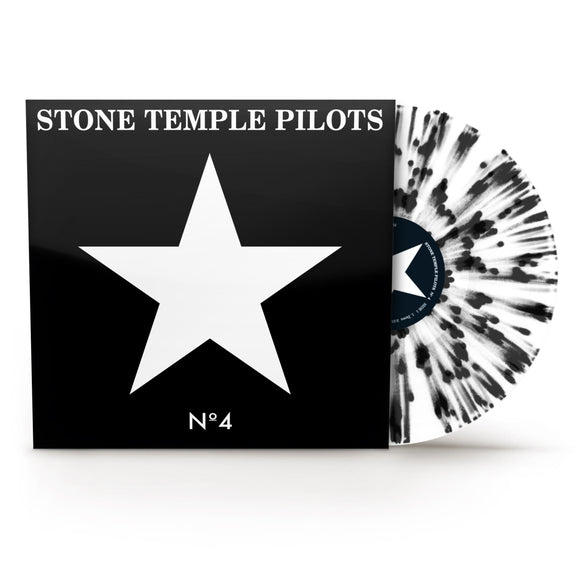 STONE TEMPLE PILOTS – NO. 4 (BLACK/WHITE SPLATTER - ROCKTOBER 2024) - LP •