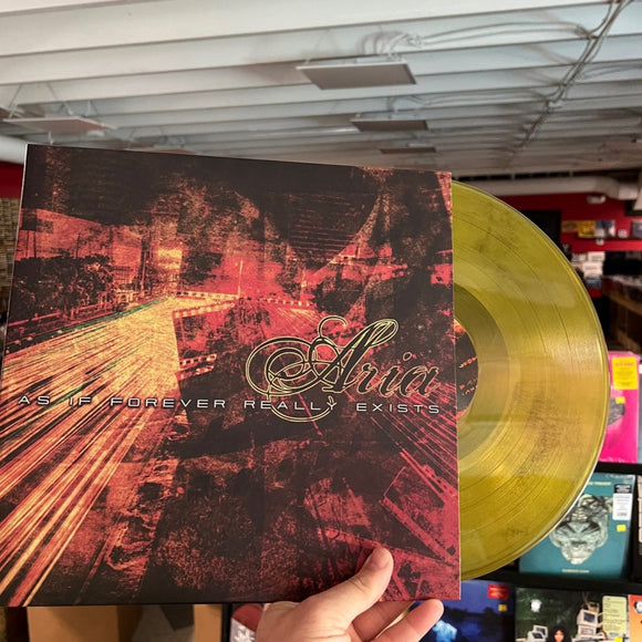 ARIA – AS IF FOREVER REALLY EXISTS (YELLOW SMOKE) - LP •