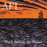 AFI – BLACK SAILS IN THE SUNSET - 25TH ANNIVERSARY (NEON ORANGE VINYL) LP <br>PREORDER out 7/19/2024 •