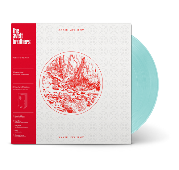 AVETT BROTHERS – THE AVETT BROTHERS (INDIE EXCLUSIVE LIGHT BLUE VINYL) LP <br>PREORDER out 5/17/2024 •