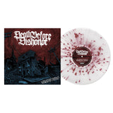 DEATH BEFORE DISHONOR – NOWHERE BOUND (CLEAR/ BURGUNDY SPLATTER) - LP •