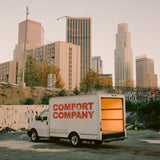 BEARINGS – COMFORT COMPANY (INDIE EXCLUSIVE HALF BABY PINK / HALF RED WITH WHITE SPLATTER) - LP •
