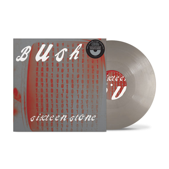 BUSH – SIXTEEN STONE (30TH ANNIVERSARY INDIE EXCLUSIVE SILVER VINYL) - LP •