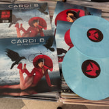 CARDI B – AM I THE DRAMA? (INDIE EXCLUSIVE BABY BLUE WITH SIGNED INSERT) - LP •