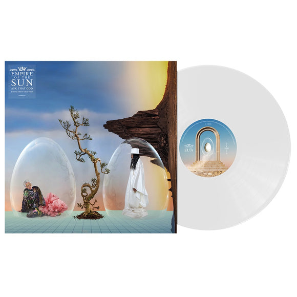 EMPIRE OF THE SUN – ASK THAT GOD  (CLEAR VINYL) LP <br>PREORDER out 7/26/2024 •