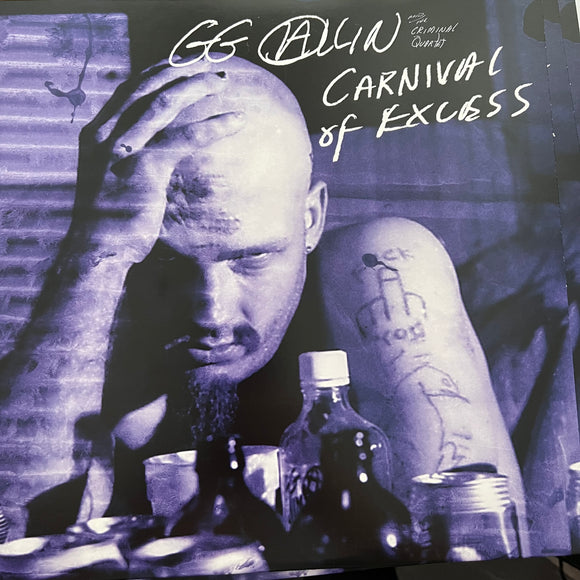 ALLIN,GG – CARNIVAL OF EXCESS - LP •
