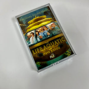 LIFE AQUATIC WITH STEVE ZISSOU – ORIGINAL SOUNDTRACK - TAPE •