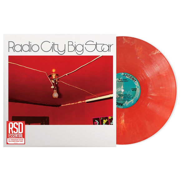 BIG STAR – RADIO CITY (RED & WHITE SWIRL VINYL) (RSD ESSENTIALS) LP <br>PREORDER out 9/6/2024 •
